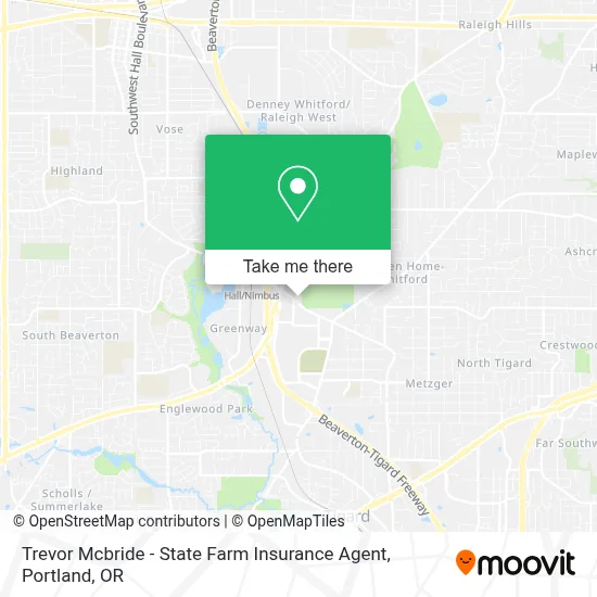 Trevor Mcbride - State Farm Insurance Agent map