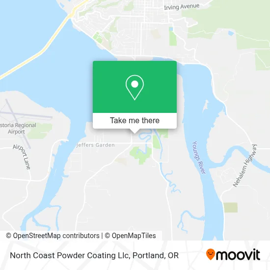 North Coast Powder Coating Llc map