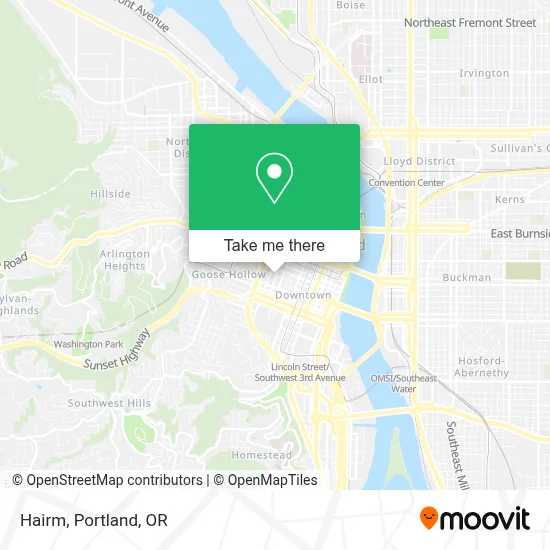 Hairm map