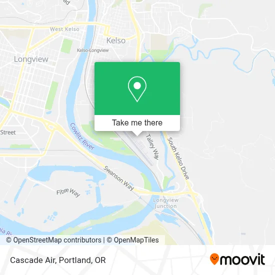 Cascade Air map
