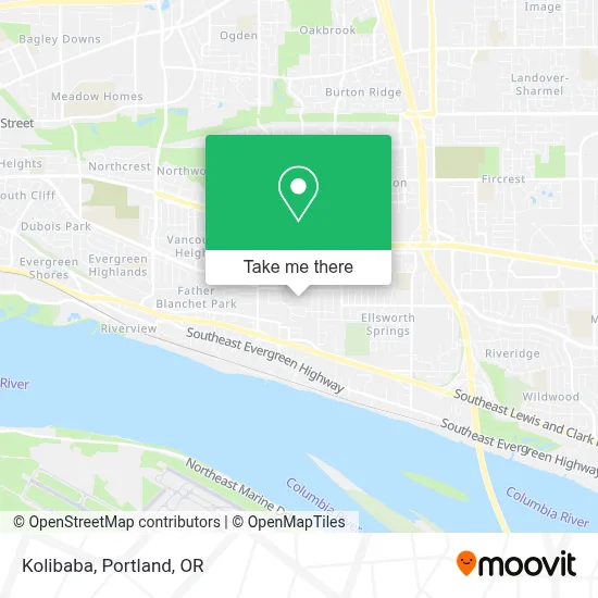 Kolibaba map
