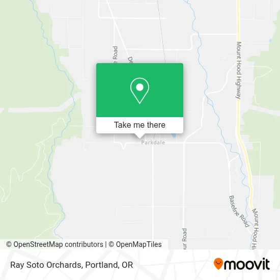 Ray Soto Orchards map