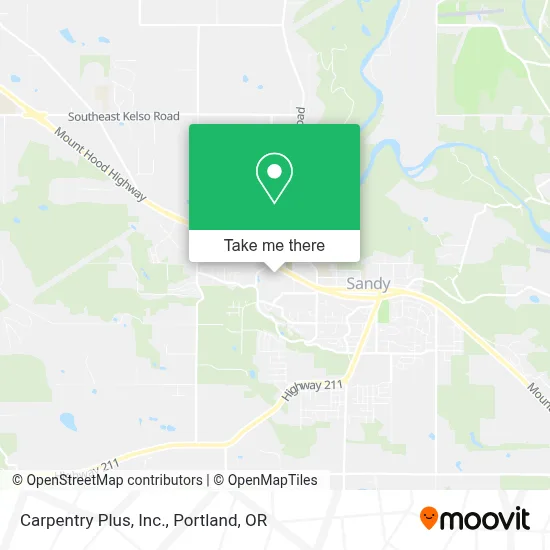 Carpentry Plus, Inc. map