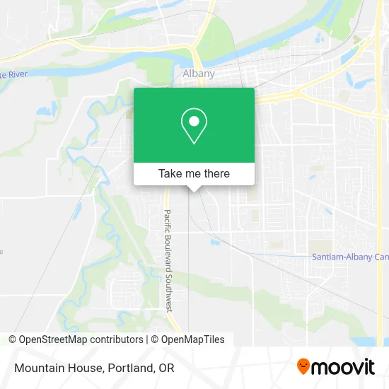 Mountain House map