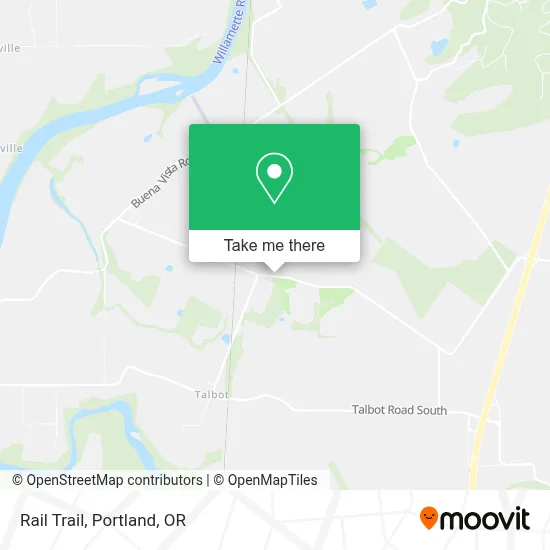 Rail Trail map