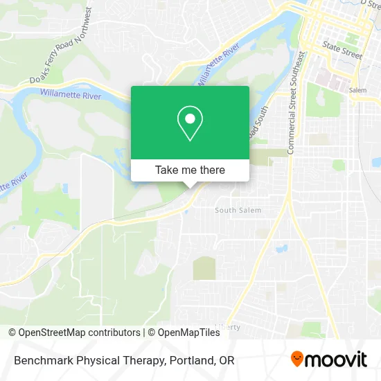 Benchmark Physical Therapy map