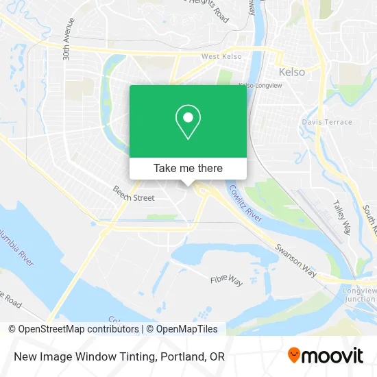 New Image Window Tinting map