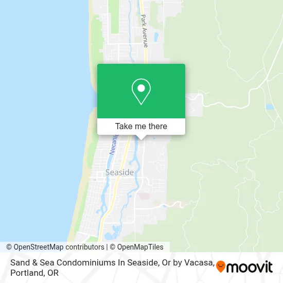 Sand & Sea Condominiums In Seaside, Or by Vacasa map