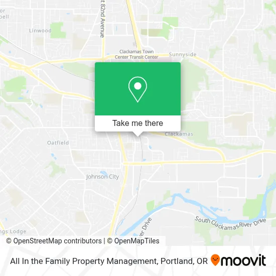 All In the Family Property Management map