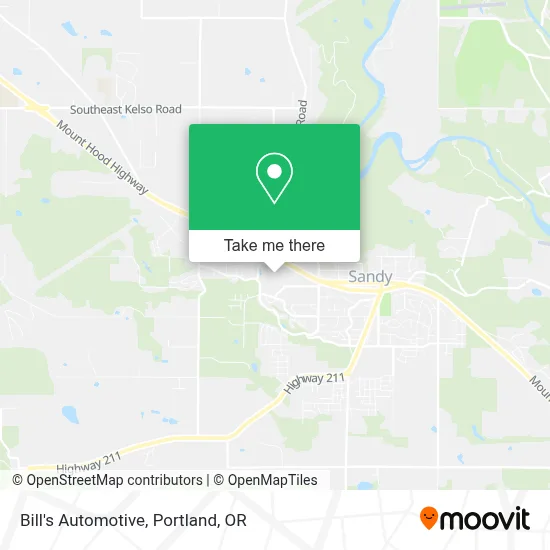 Bill's Automotive map