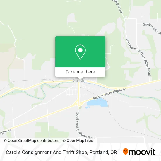 Carol's Consignment And Thrift Shop map