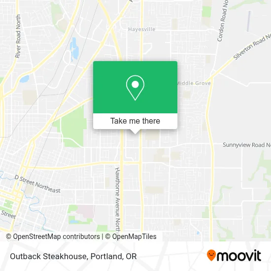 Outback Steakhouse map