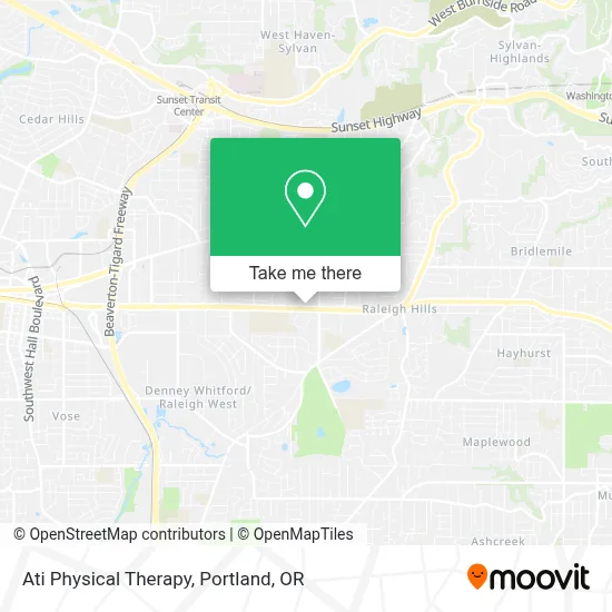 Ati Physical Therapy map