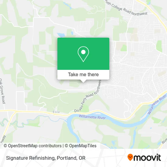 Signature Refinishing map