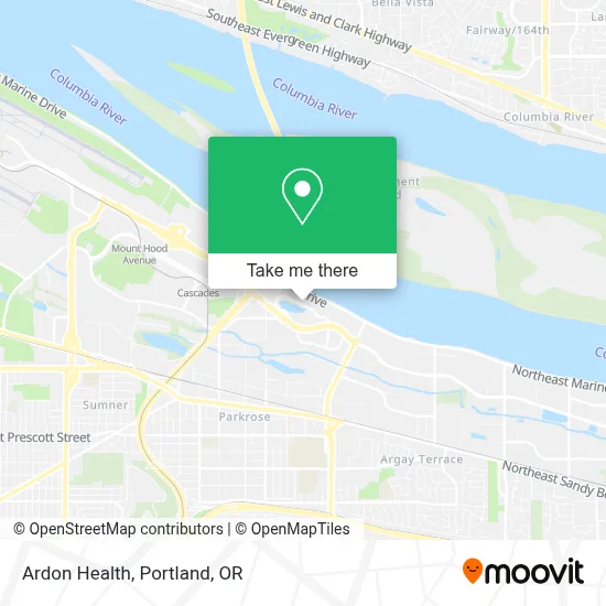 Ardon Health map
