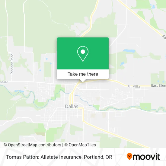 Tomas Patton: Allstate Insurance map