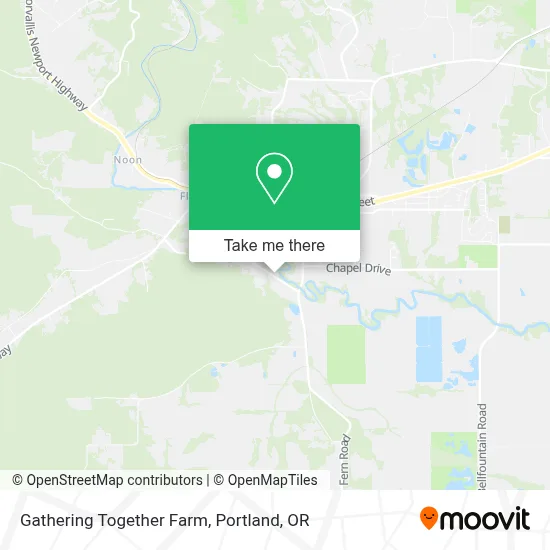 Gathering Together Farm map