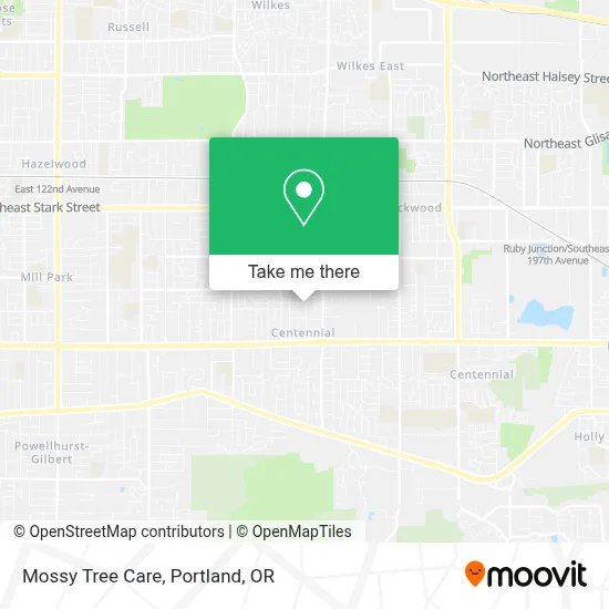 Mossy Tree Care map