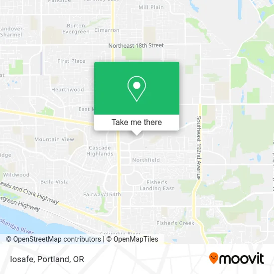 Iosafe map