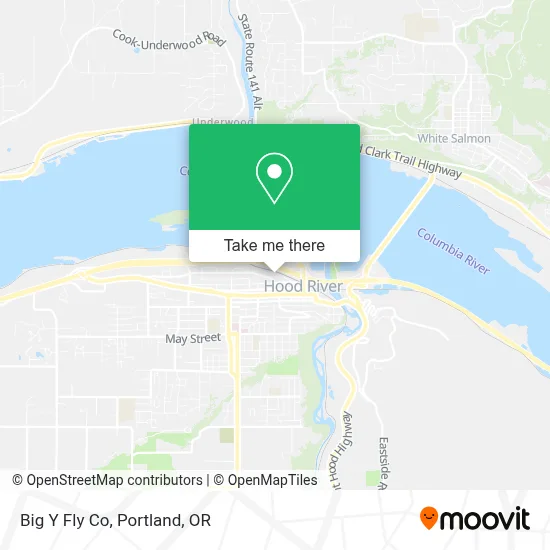 Big Y Fly Co map