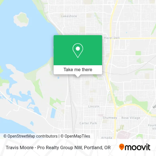 Travis Moore - Pro Realty Group NW map