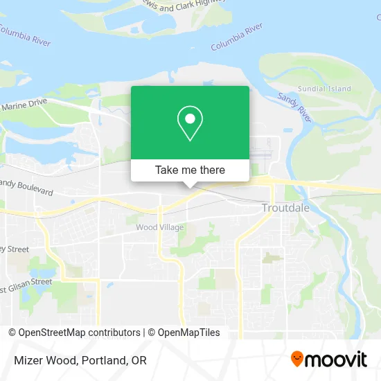 Mizer Wood map
