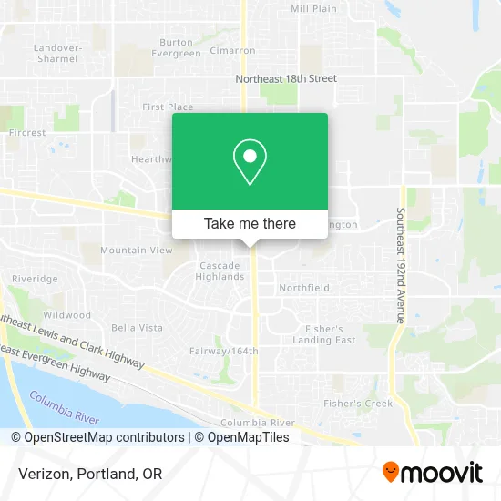 Verizon map