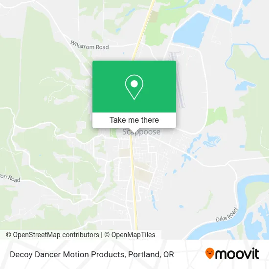 Decoy Dancer Motion Products map