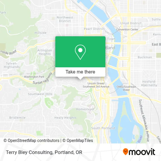 Terry Bley Consulting map