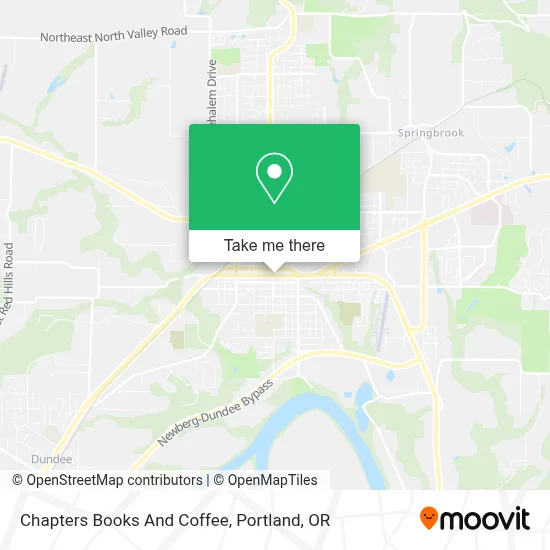 Chapters Books And Coffee map