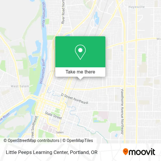 Little Peeps Learning Center map