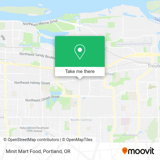 Minit Mart Food map