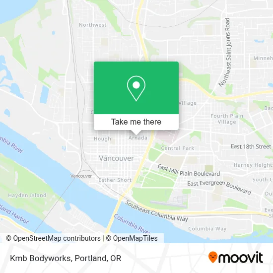 Kmb Bodyworks map