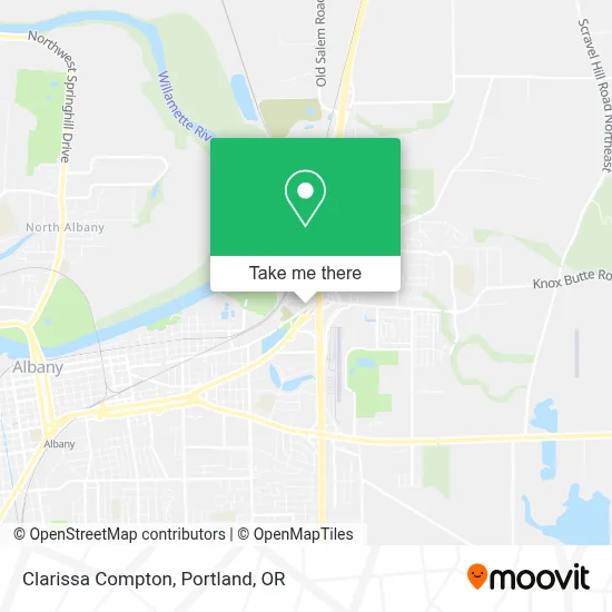 Clarissa Compton map