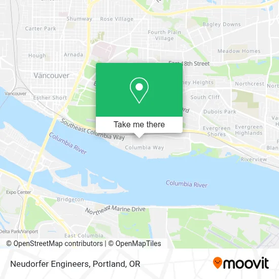 Neudorfer Engineers map