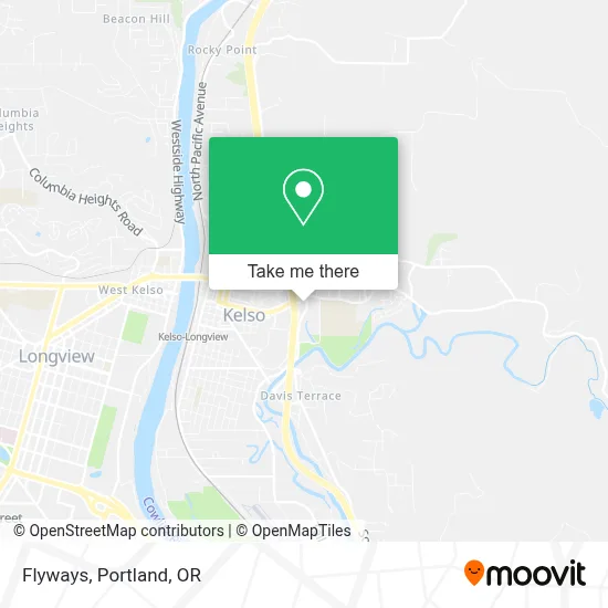 Flyways map