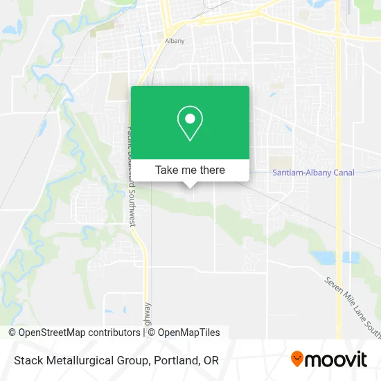 Stack Metallurgical Group map