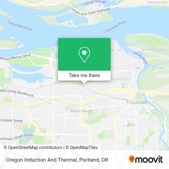 Oregon Induction And Thermal map