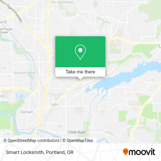 Smart Locksmith map