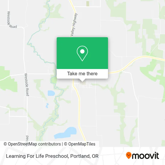 Learning For Life Preschool map