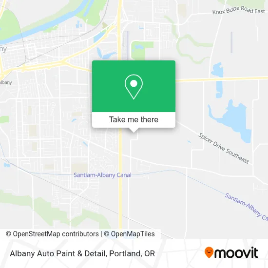 Albany Auto Paint & Detail map