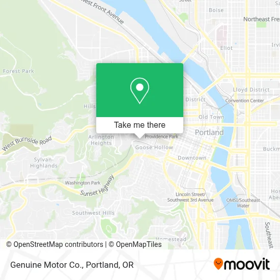 Genuine Motor Co. map