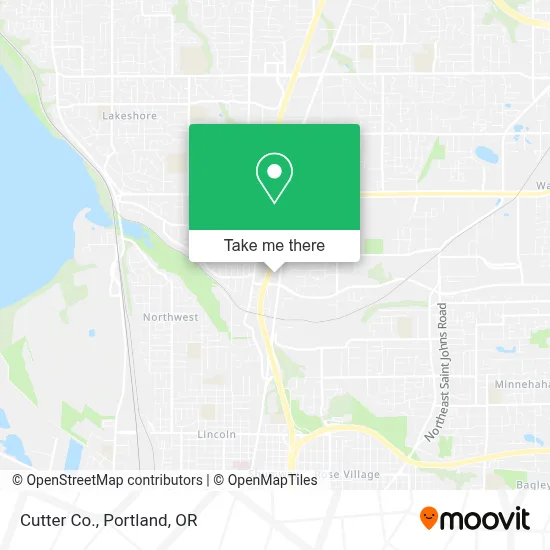 Cutter Co. map