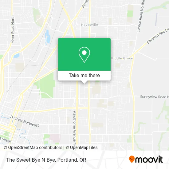 The Sweet Bye N Bye map