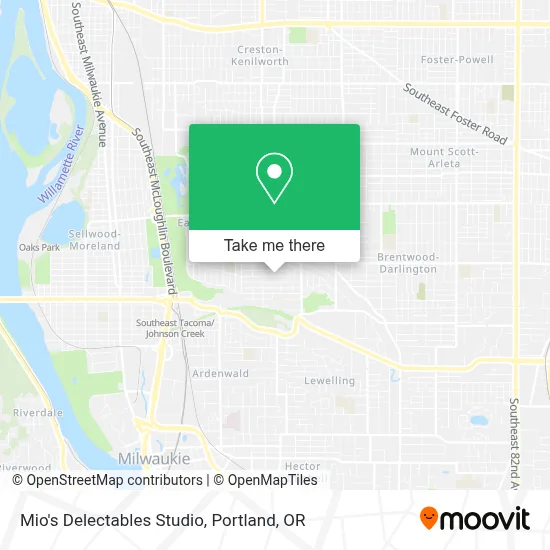 Mio's Delectables Studio map