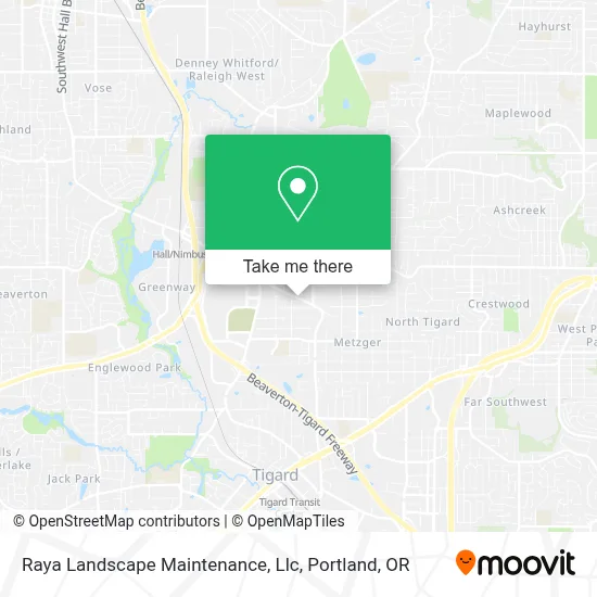 Raya Landscape Maintenance, Llc map