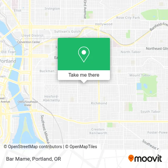 Bar Mame map
