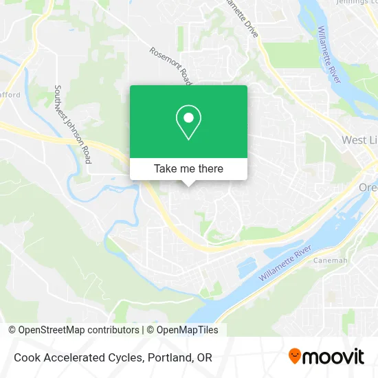 Cook Accelerated Cycles map