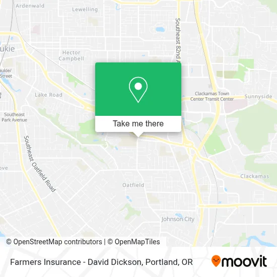 Farmers Insurance - David Dickson map