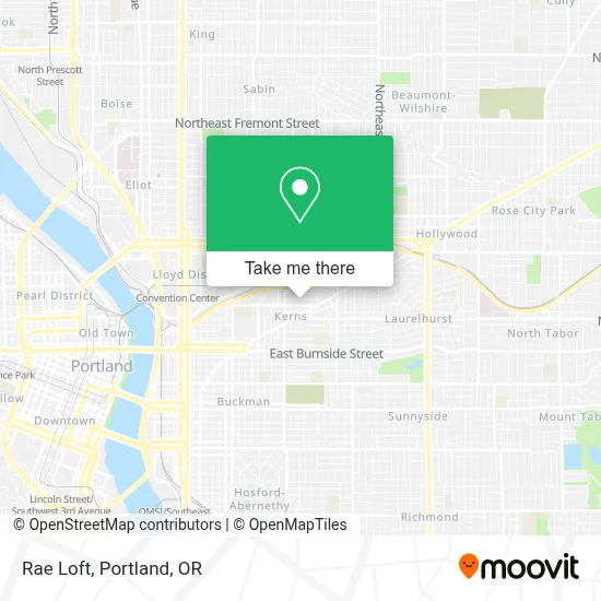 Rae Loft map